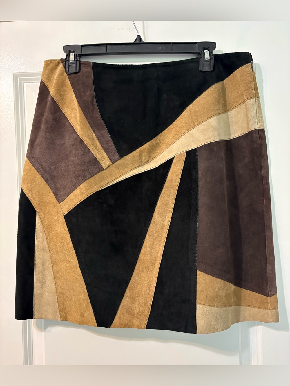 Alfani Petite Leather Patchwork Suede A-Line Skirt 14P
Boho Western Bratz Y2K